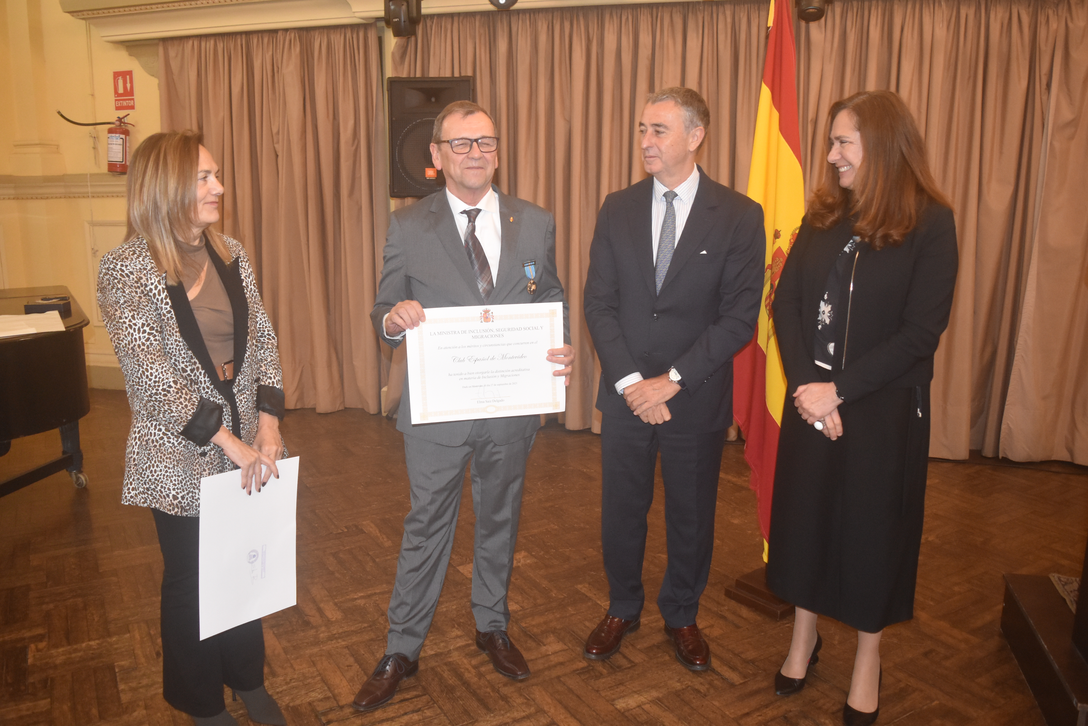 Diploma Club Español de Montevideo
